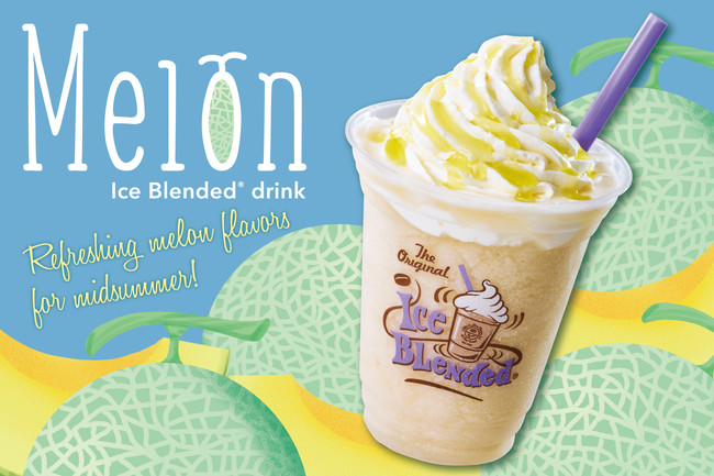 【The Coffee Bean & Tea Leaf】メロンの豊かな甘味とさわやかな口あたりが楽しめる『メロン アイスブレンディッド』を発売。
